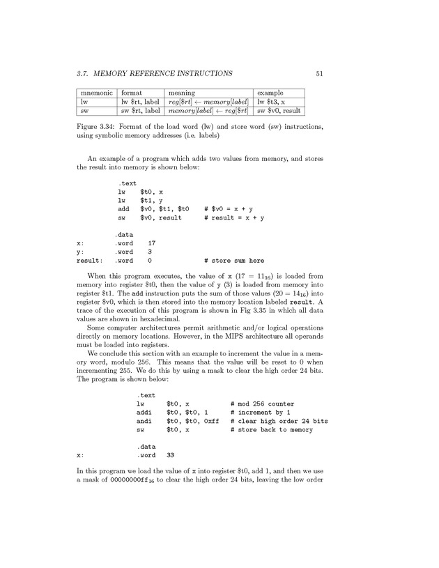 Computer Organization with MIPS - Page 51